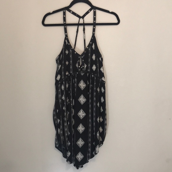 Amuse Society Dresses & Skirts - Amuse Society Black And Cream Dress Size Small